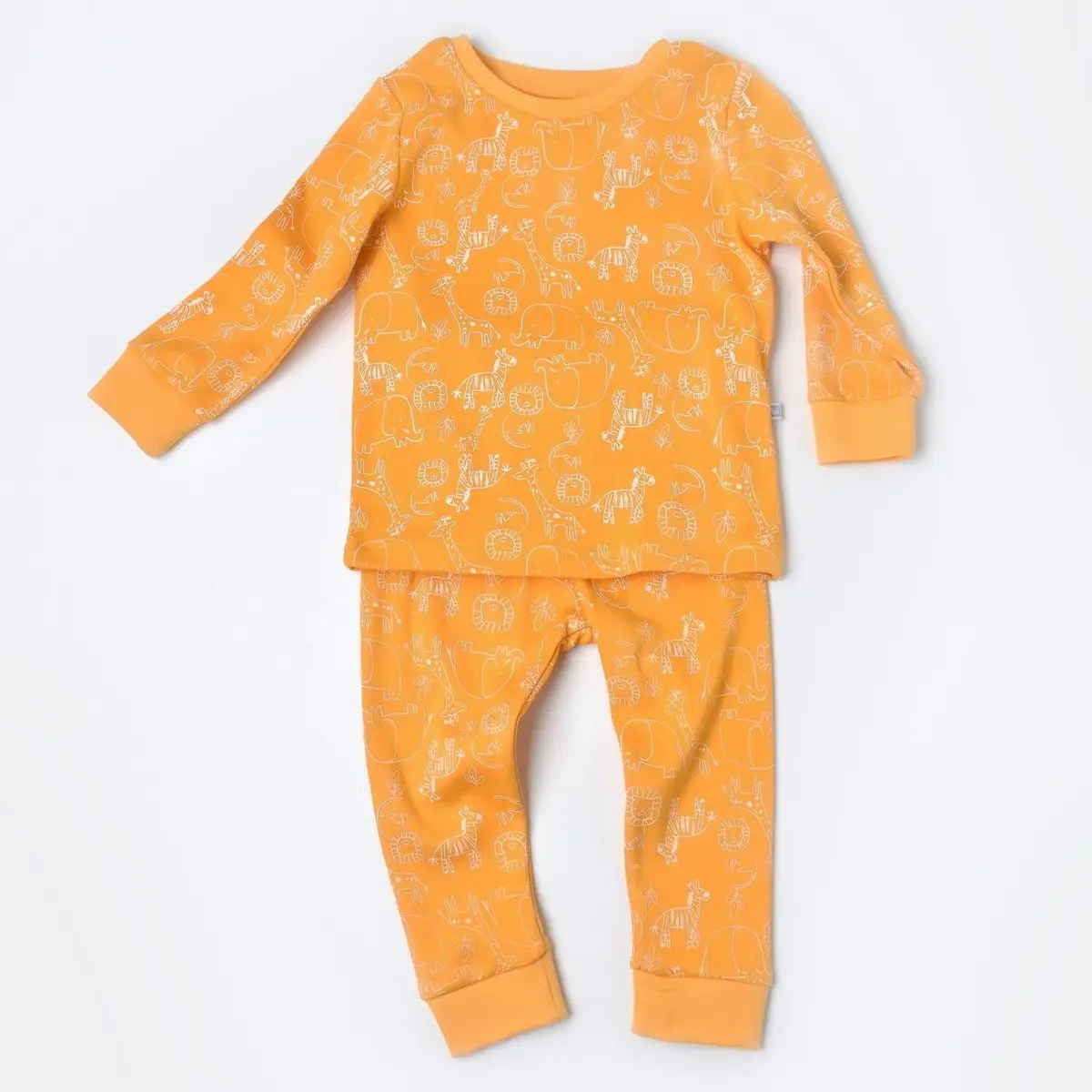 Bibaby Pijama Takımı Zoo Is Good Old Gold Bibaby Pijama Takımı Zoo Is Good Old Gold