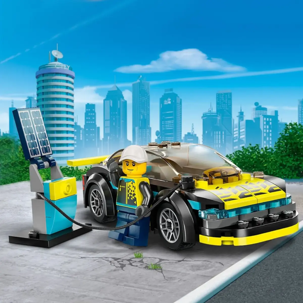 LEGO City Elektrikli Spor Araba 60383