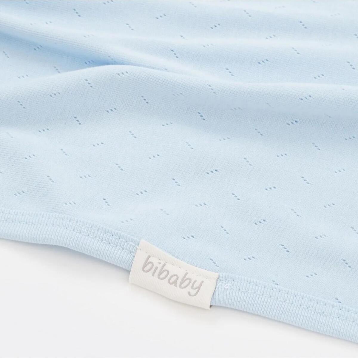Bibaby Battaniye Turtle Blues Mavi
