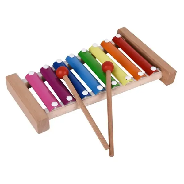 Zuzu Toys Ahşap Ksilofon 8 Notalı