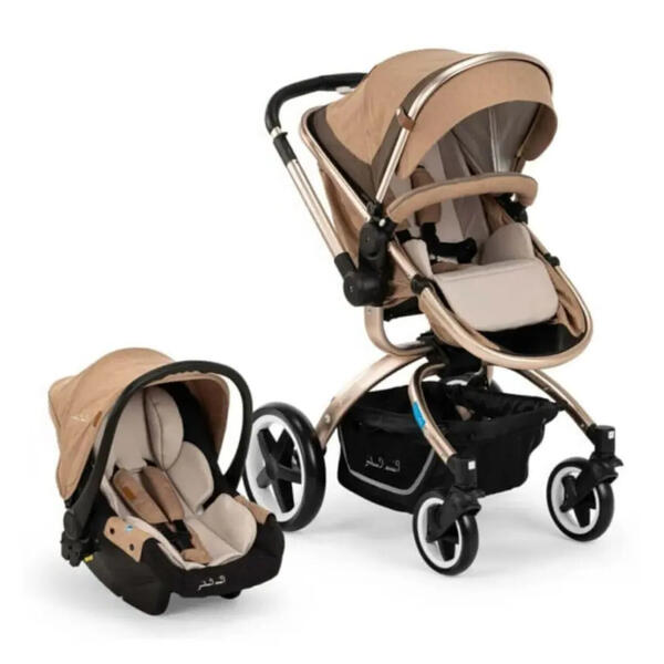 Pierre Cardin Legend Travel Sistem Bebek Arabası Kahve