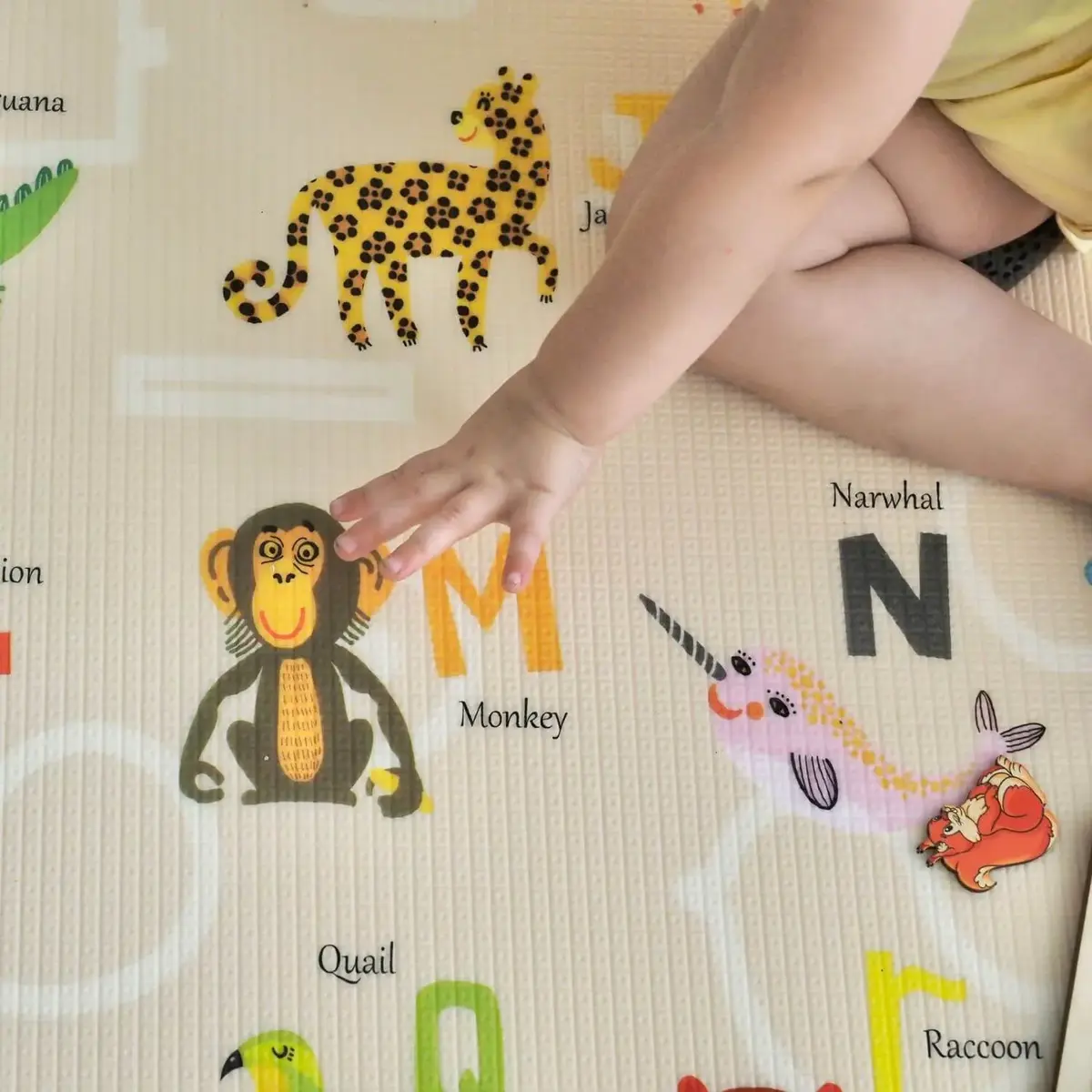 Tummymat Fun Alphabet Gray Stars Oyun Matı 15mm 200x140 cm