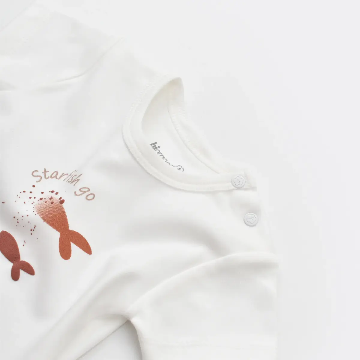 Bibaby Organik Tulum Takımı Tüllü Magic Starfish Latte