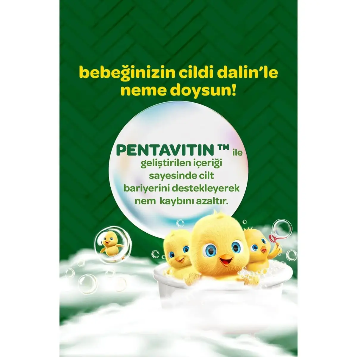Dalin Nem Koruma Saç ve Vücut Bebek Şampuanı 700 ml