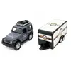 Diecast Metal Araba Karavanlı