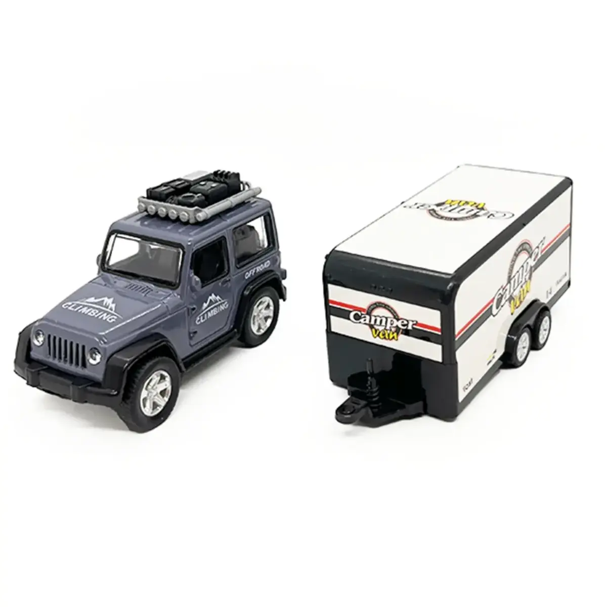 Diecast Metal Araba Karavanlı