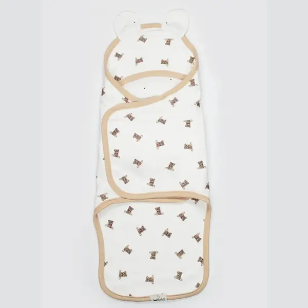 Bistyle Bel Destekli Kundak I am So Bear Bej - Ekru