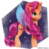 My Little Pony Kurdele Saç Tasarımlı Sunny