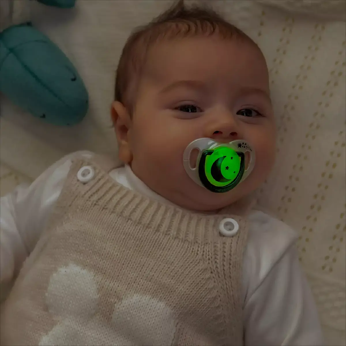 Mamajoo İkili Emzik & Sterilizasyon Saklama Kutusu Gece Gündüz 6+ Ay Pearl Black