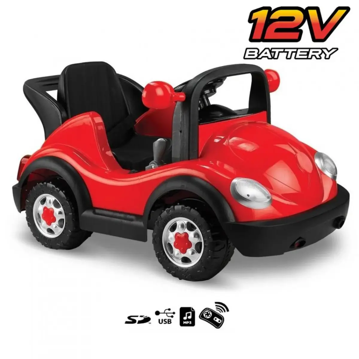 Babyhope Akülü Araba Kumandalı Kırmızı Babyhope Akülü Araba Kumandalı Kırmızı