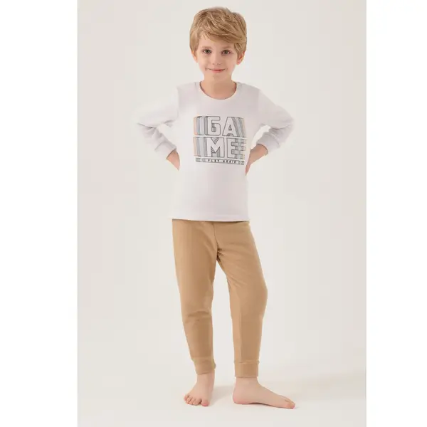 RolyPoly Pijama Takımı Vizon