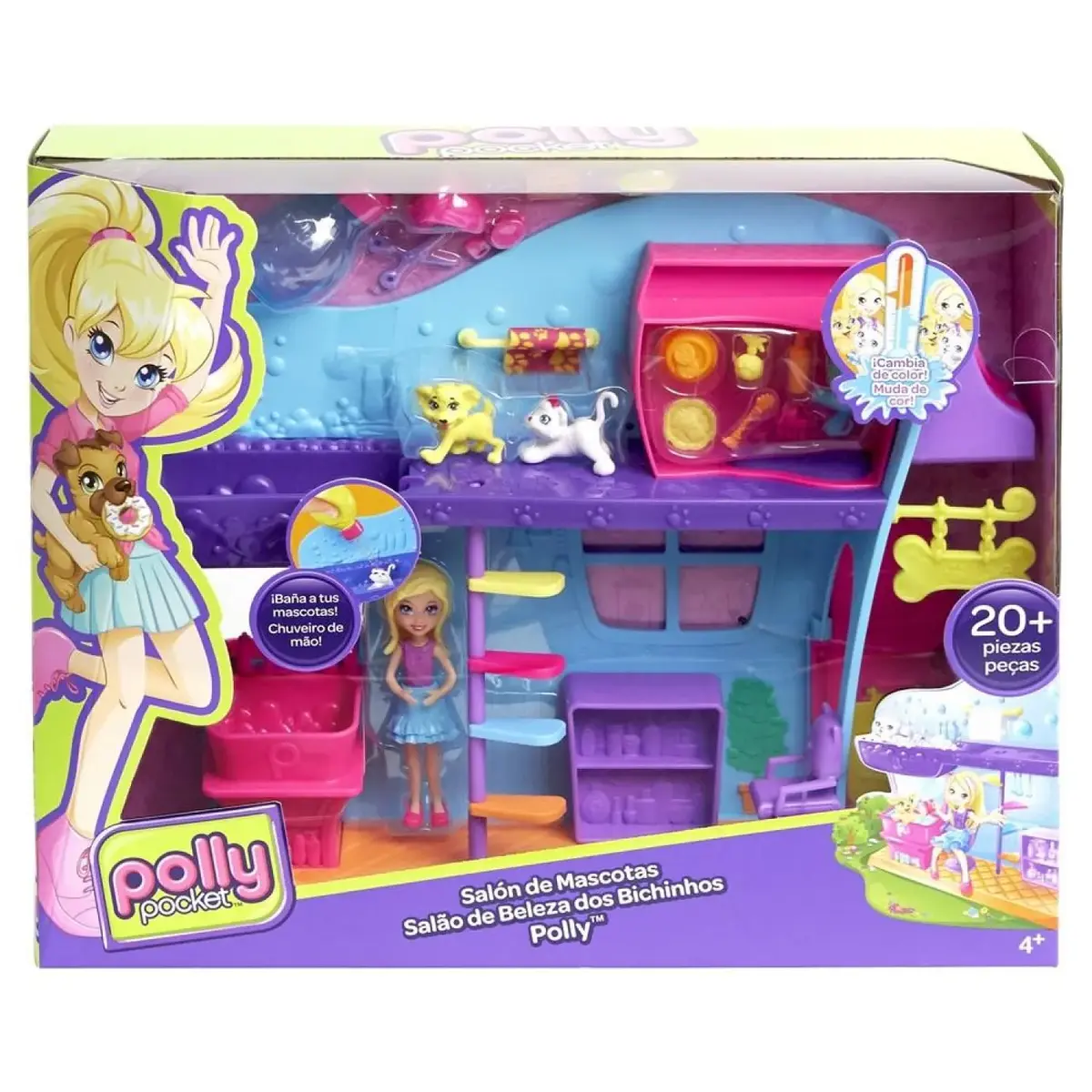 Polly Pocket Banyo Eğlencesi Oyun Seti