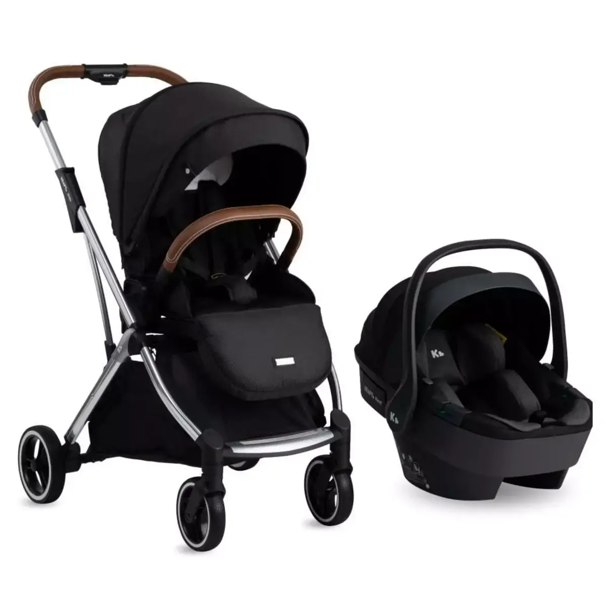 Kraft Slide I-Size Travel Sistem Bebek Arabası Black