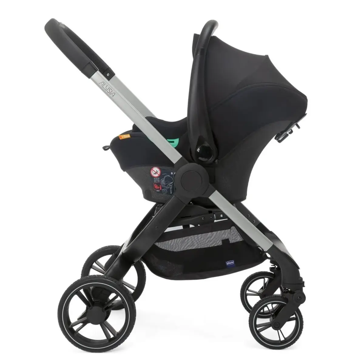 Chicco Trio Alysia I-Size Travel Sistem Bebek Arabası Black