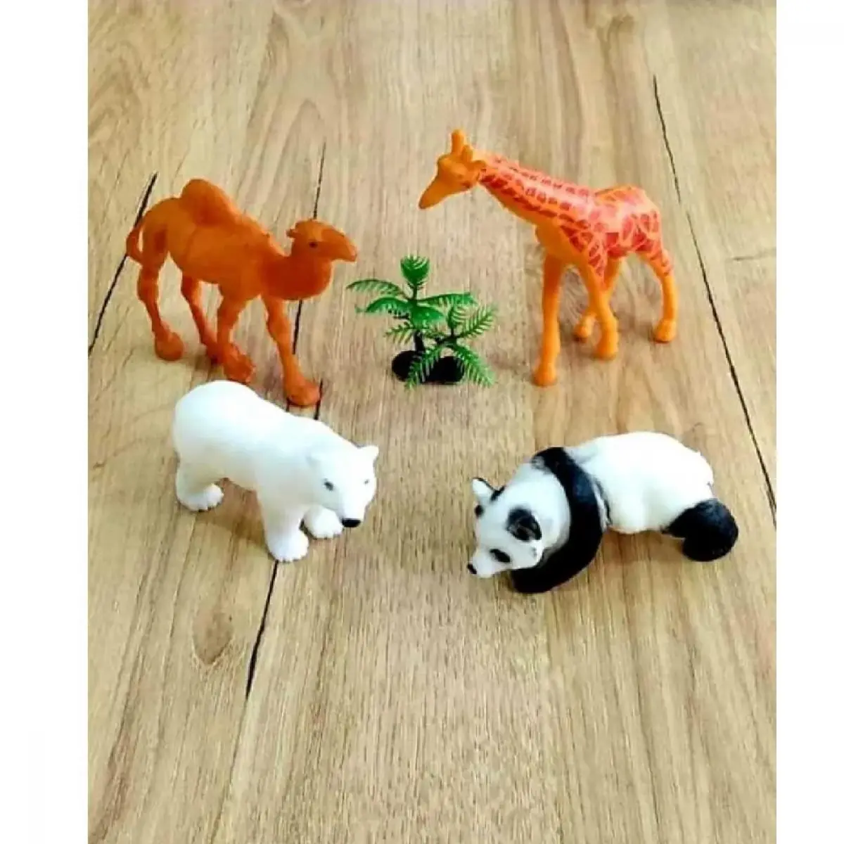 Pandalı Orman Hayvanları Pvc 4'lü