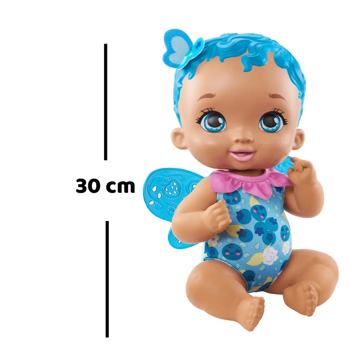 My Garden Baby Kelebek Bebeğimin Yemek Zamanı Mavi Saçlı Bebek