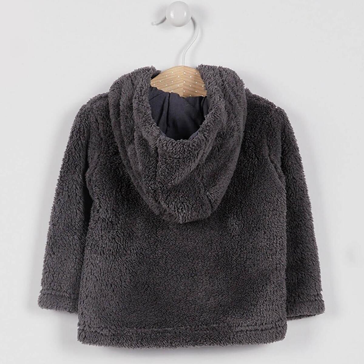 U.S. Polo Hırka Kapşonlu Gri