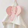 Bibaby Havlu Princess Elephant Ekru - Pembe