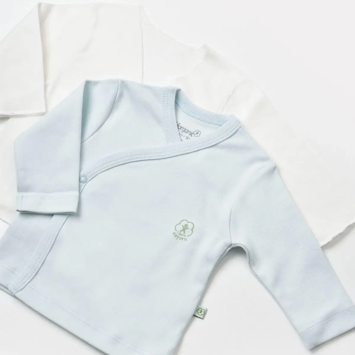 Bibaby Organik İç - Dış Zıbın Nature Mavi