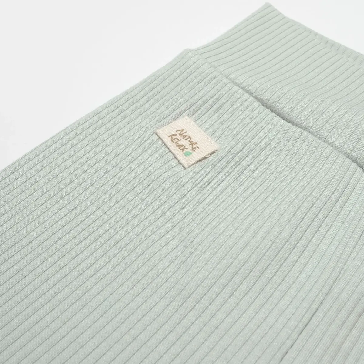Bibaby Organik Pantolon Patikli Modal Nature Relax Mint