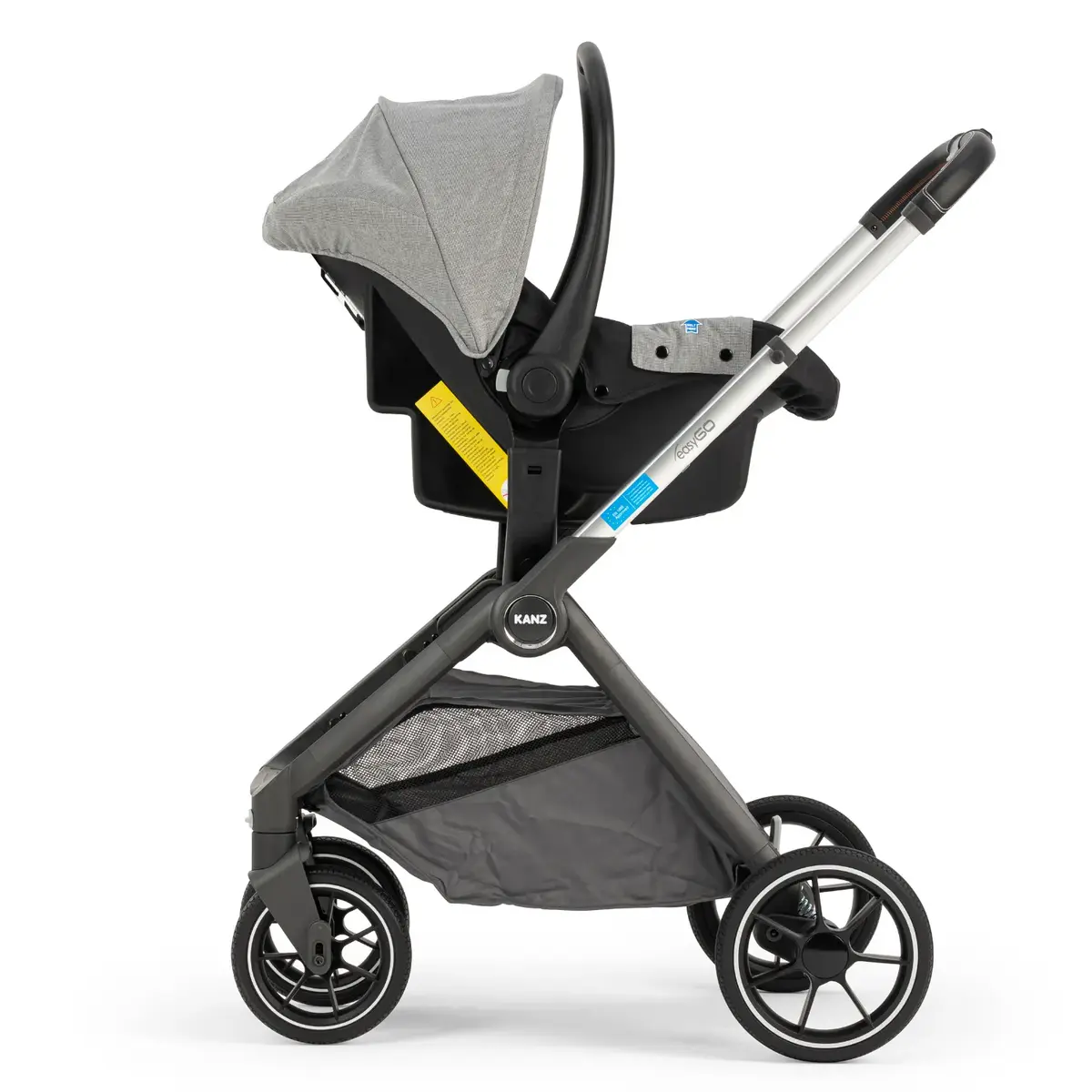 Kanz EasyGo Travel Sistem Bebek Arabası Gri