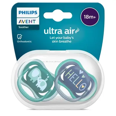 Philips Avent SCF349/18 Ultra Air Emzik 18+ Ay 2li Erkek