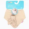 Babyjem Ahşap Diş Kaşıyıcılı Bürümcük Müslin Önlük Somon