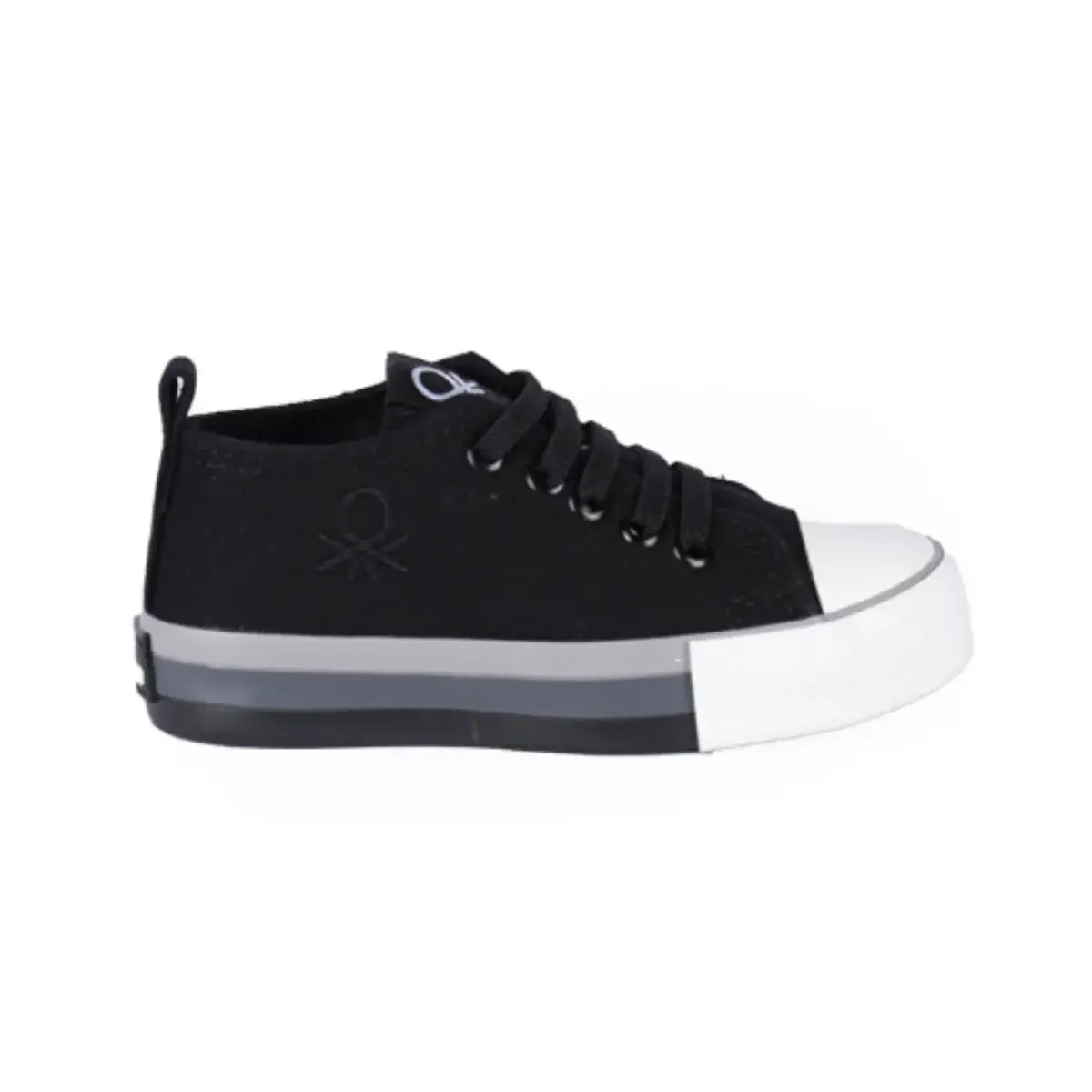 Benetton Ayakkabı Spor Patik Suni Deri Siyah Benetton Ayakkabı Spor Patik Suni Deri Siyah