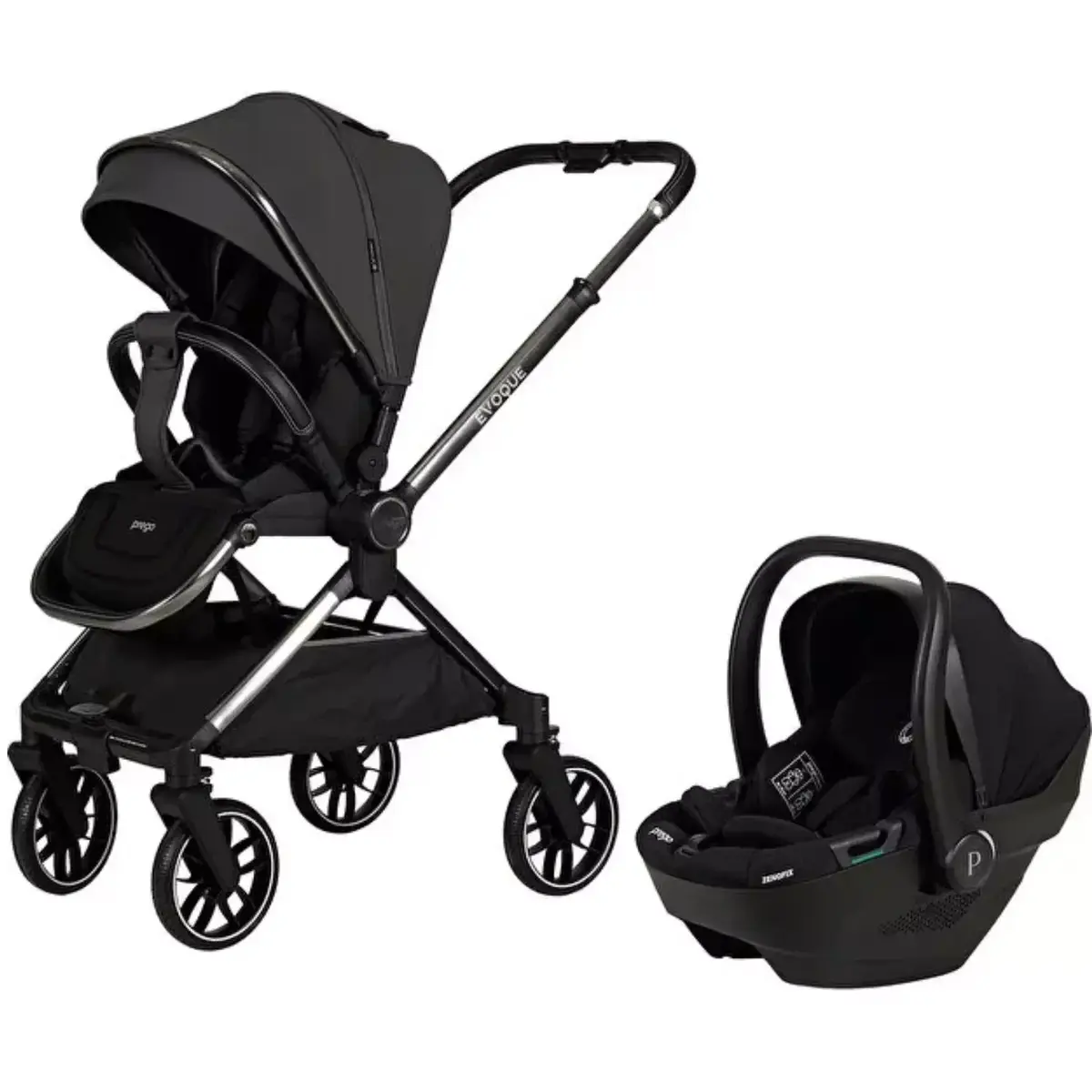 Prego 2425 Evoque I-Size Travel Sistem Bebek Arabası Gri