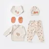 Bibaby Organik Hastane Çıkışı 5li Summer Fruit Light Cream Caramel