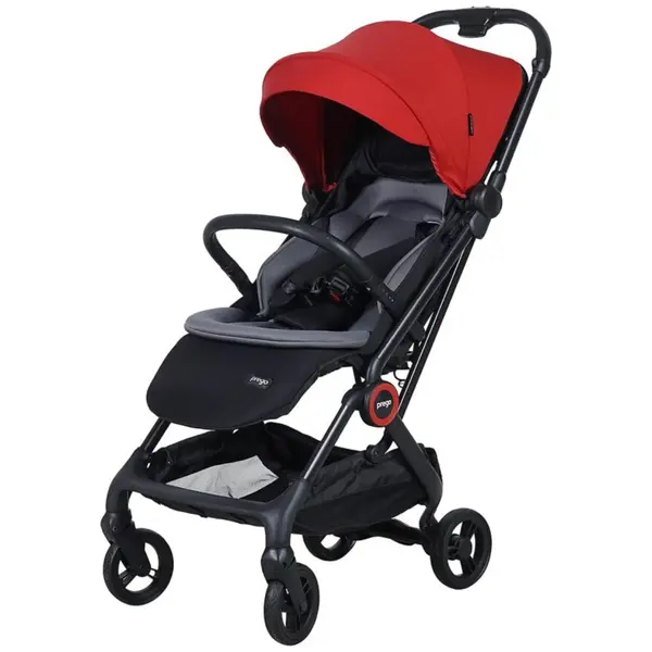Prego 2228 Easy Fold Kabin Bebek Arabası Kırmızı