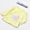 Bibaby Organik Zıbın Takımı 3lü Love You Baby Sarı