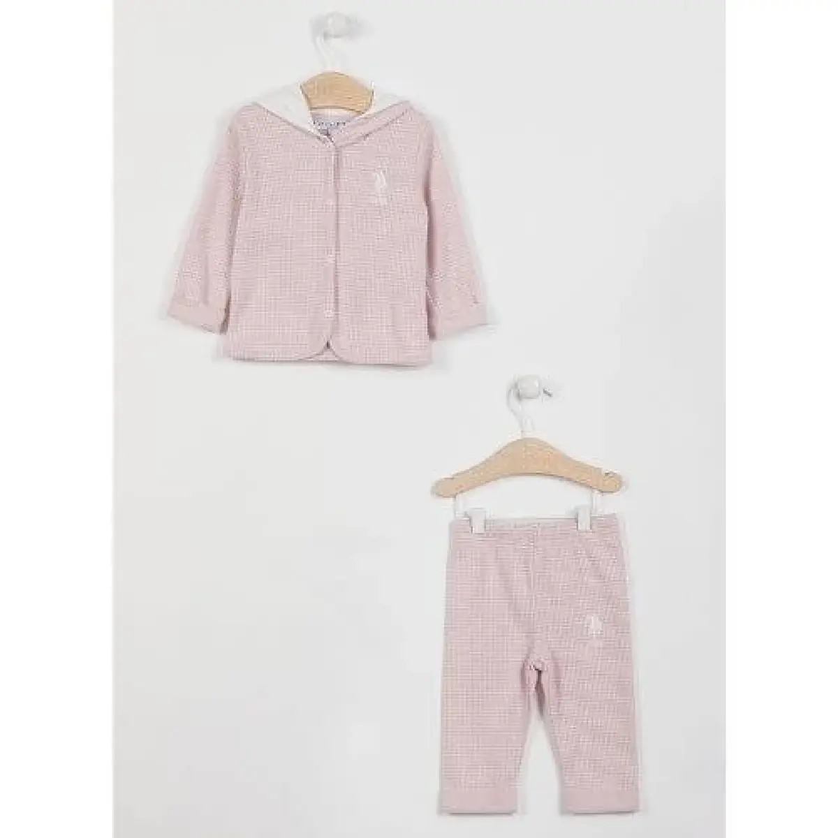 U.S. Polo 2li Takım Retro Pembe