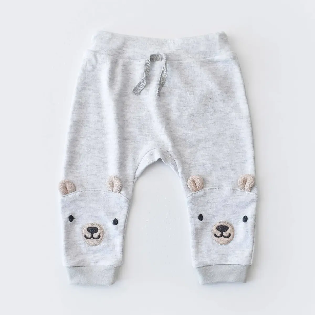 Bibaby Organik 3lü Takım Hug Me Bear Kar Melanj