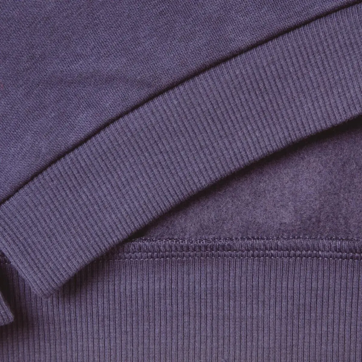 Benetton Sweatshirt Bisiklet Yaka Lacivert
