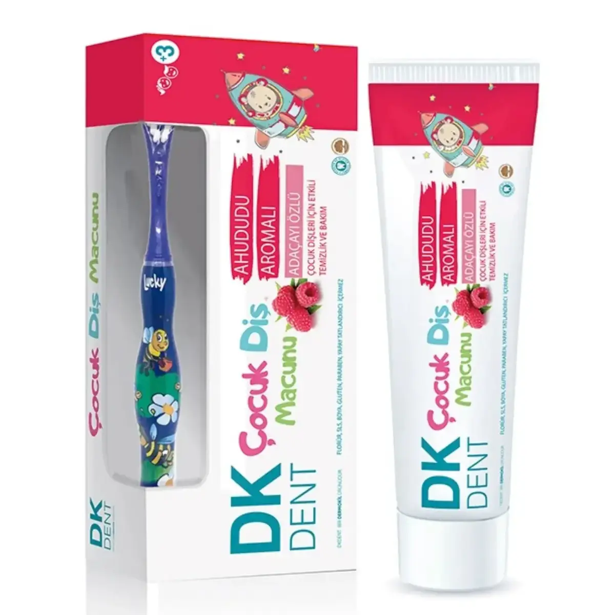 Dkdent Çocuk Diş Macunu Fırçalı Karanfil Özlü 50 ml