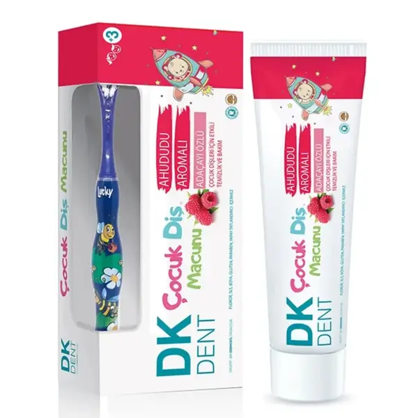 Dkdent Çocuk Diş Macunu Fırçalı Karanfil Özlü 50 ml