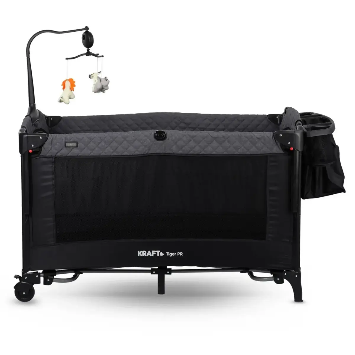 Kraft Tiger Pr Anne Yanı Oyun Parkı 70x120 cm Dark Grey