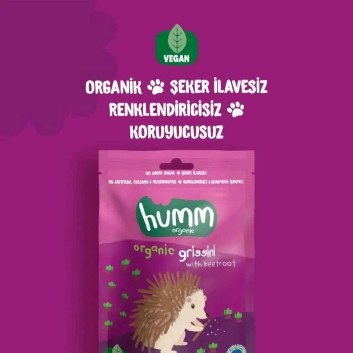Humm Pancarlı Vegan Grissini 55 gr