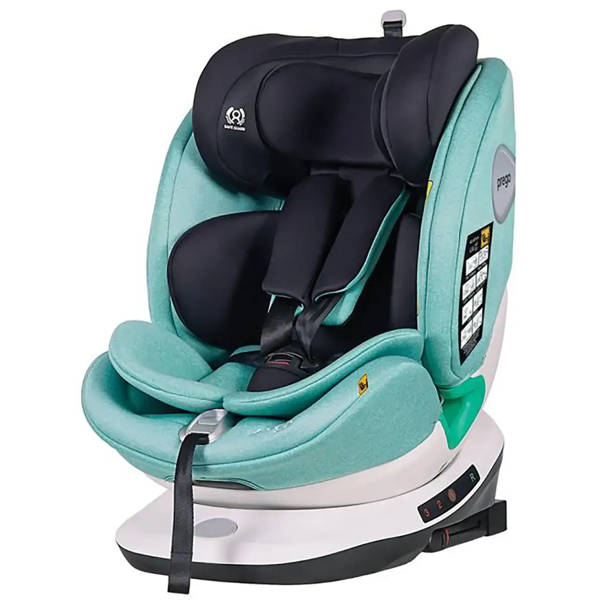Prego Q9000 Cosmofix I-Size Oto Koltuğu 0-36 Kg Yeşil Prego Q9000 Cosmofix I-Size Oto Koltuğu 0-36 Kg Yeşil