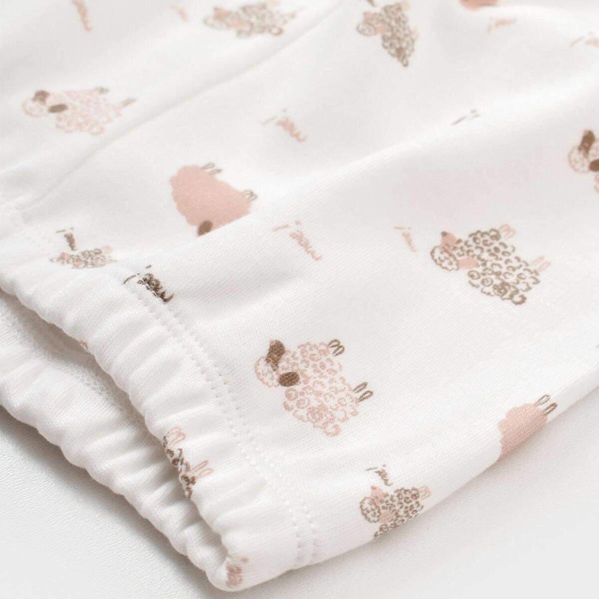 Bibaby Organik Pantolon Patikli Curly Sheep Bej