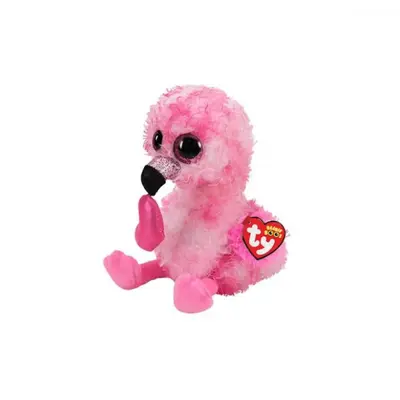 Ty Peluş Dainty Flamingo With Heart Reg