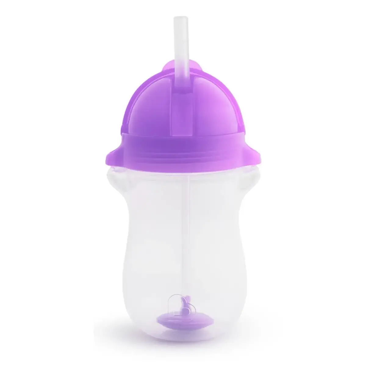 Munchkin Tıklama Kilitli Uçlu Pipetli Alıştırma Bardağı 296 ml Mor