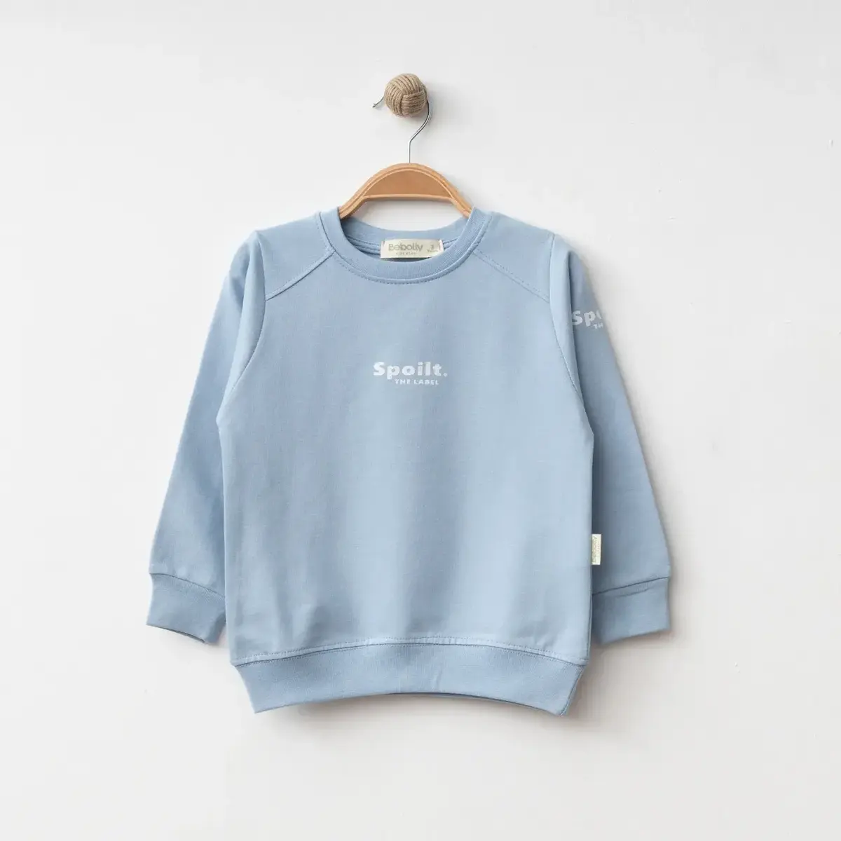 Bebolly Sweatshirt Spoilt Baskılı Mavi