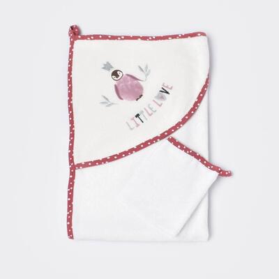 Bibaby Organik Havlu Little Love Rose Dry