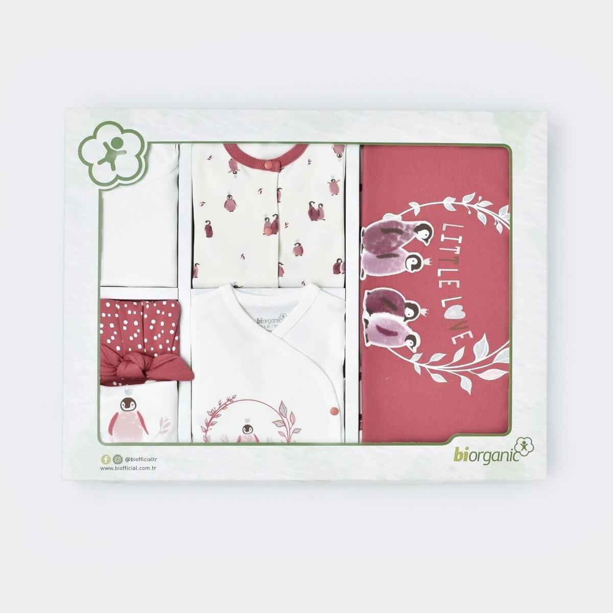 Bibaby Hastane Çıkışı 10lu Organik Little Love Rose Dry