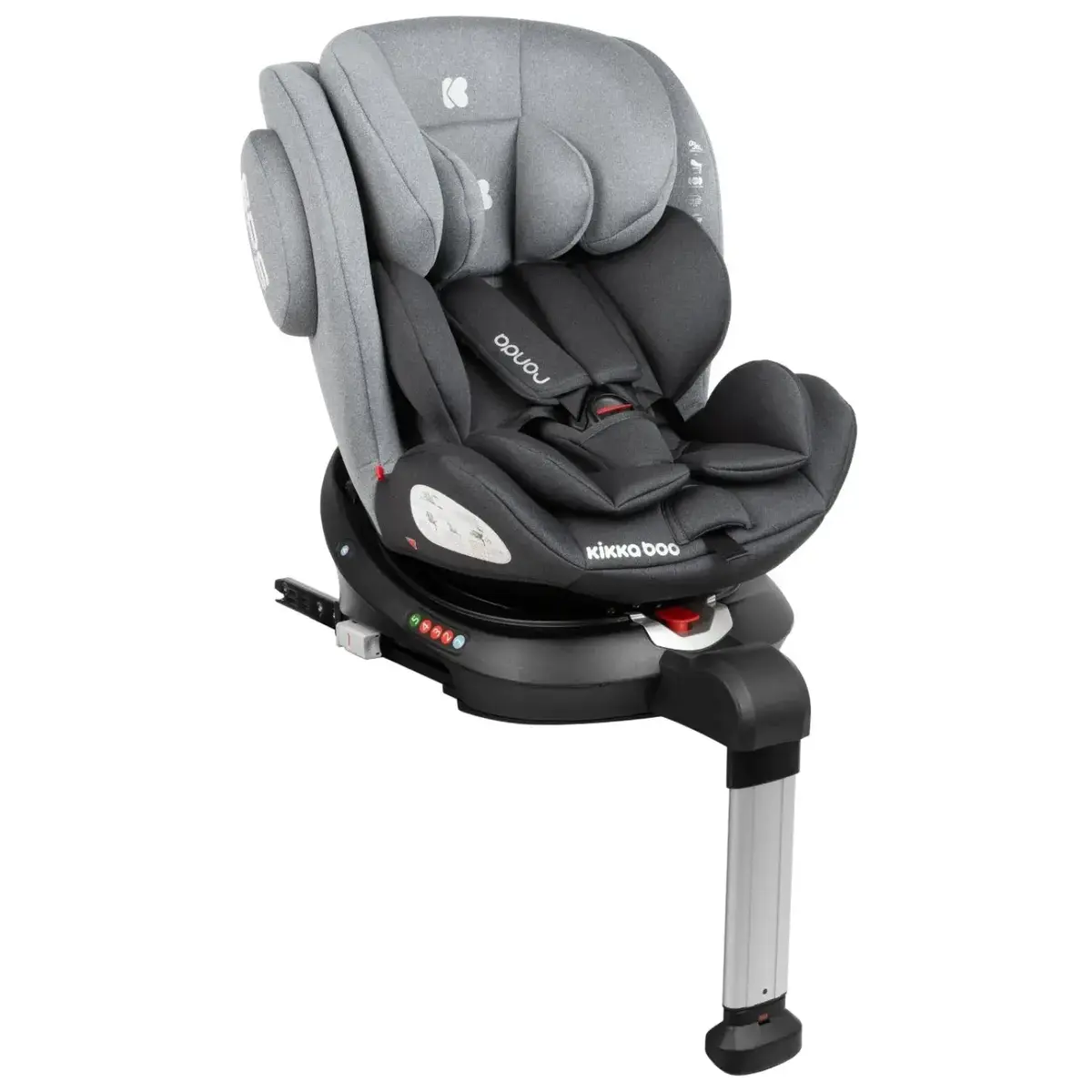 Kikka Boo Ronda Isofixli Oto Koltuğu 0-36 Kg Dark Grey