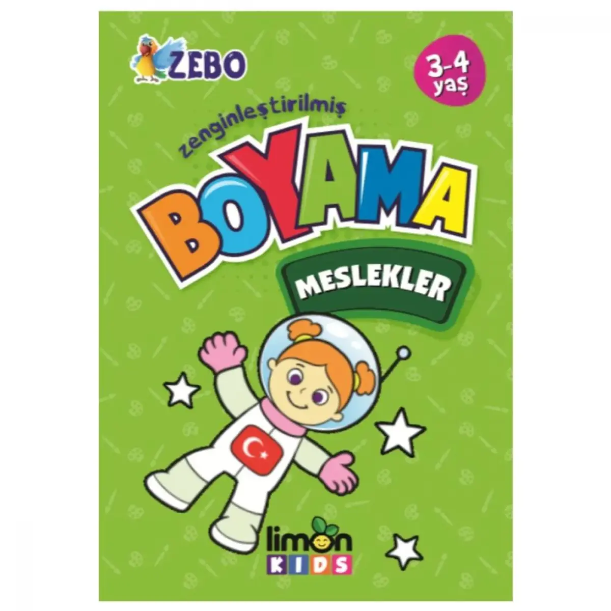 Zenginleştirilmiş Boyama - Meslekler 3-4 Yaş  Zenginleştirilmiş Boyama - Meslekler 3-4 Yaş