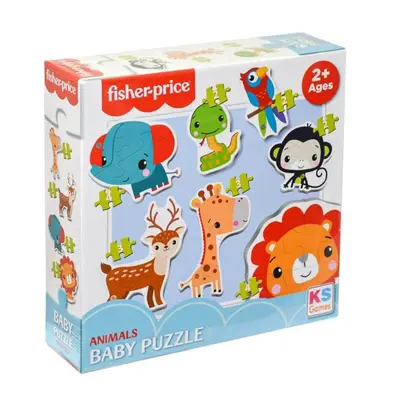 Fisher Price Baby Puzzle Animals 7in1 20 Parça