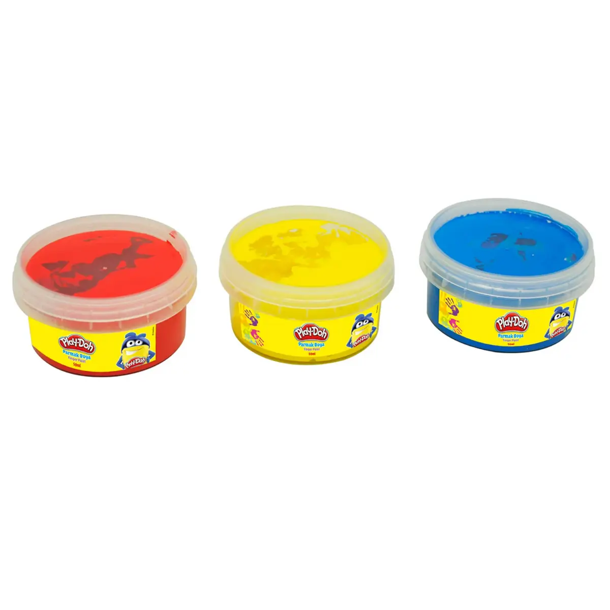 Play-Doh Parmak Boyası 3 Renk 50 Ml.